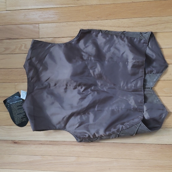 Newport News Womens Vest 6 Suede VTG Western Boho Festival Cowgirl Texture Retro - Picture 4 of 7